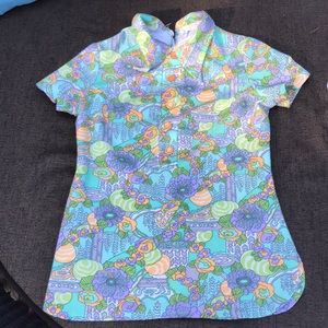 70s Psychedelic Plant T Shirt